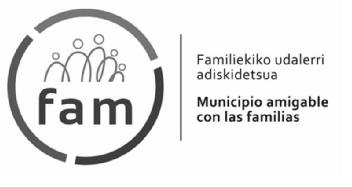FAM FAMILIEKIKO UDALERRI ADISKIDETSUA MUNICIPIO AMIGABLE CON LAS FAMILIAS