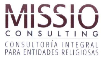 MISSIO CONSULTING CONSULTORIA INTEGRAL PARA ENTIDADES RELIGIOSAS