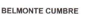 BELMONTE CUMBRE