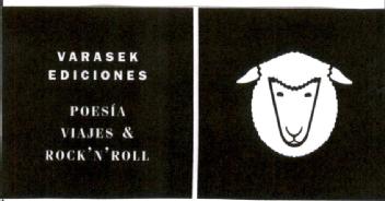 VARASEX EDICIONES POESIA VIAJES & ROCK' N' ROLL