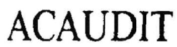 ACAUDIT