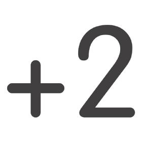 +2