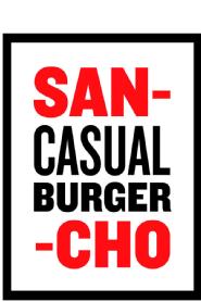 SANCHO CASUAL BURGUER
