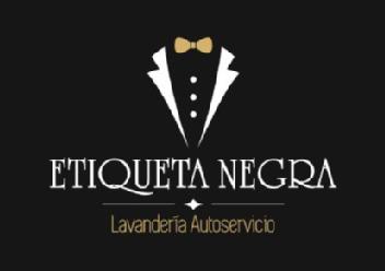 ETIQUETA NEGRA LAVANDERIA AUTOSERVICIO