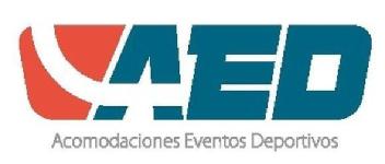 AED ACOMODACIONES EVENTOS DEPORTIVOS