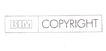 BIM COPYRIGHT