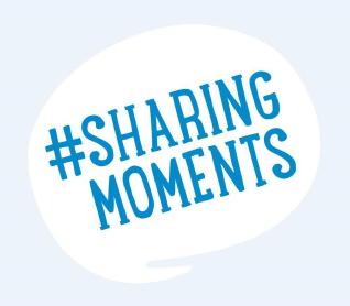 #SHARING MOMENTS