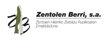ZB ZENTOLEN BERRI SA ZENTOLEN HILERRIKO ZERBITZU PUBLIKOAREN EMAKIDADUNA