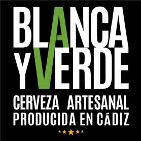 BLANCA Y VERDE CERVEZA ARTESANAL PRODUCIDA EN CADIZ