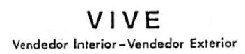 VIVE VENDEDOR INTERIOR-VENDEDOR EXTERIOR
