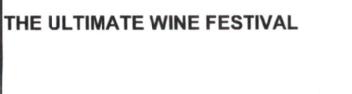 THE ULTIMATE WINE FESTIVAL