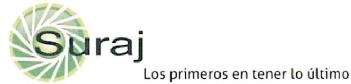 SURAJ LOS PRIMEROS EN TENER LO ULTIMO