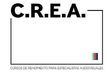 CREA CURSOS DE RENDIMIENTO PARA ESPECIALISTAS AUDIOVISUALES