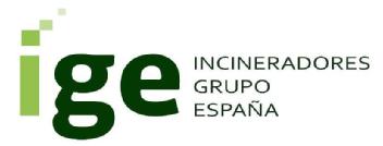 IGE INCINERADORES GRUPO ESPAÑA