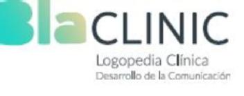 BLACLINIC. LOGOPEDIA CLINICA. DESARROLLO DE LA COMUNICACION