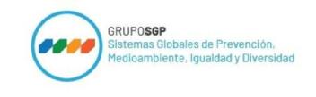 GRUPOSGP SISTEMAS GLOBALES DE PREVENCION, MEDIOAMBIENTE, IGUALDAD Y DIVERSIDAD