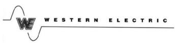 WE WESTERN ELECTRIC