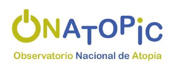 ON ATOPIC OBSERVATORIO NACIONAL DE ATOPIA