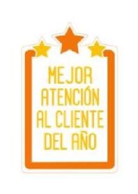 MEJOR ATENCION AL CLIENTE DEL AÑO