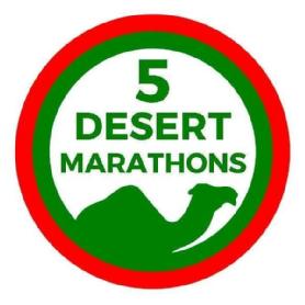 5 DESERT MARATHONS