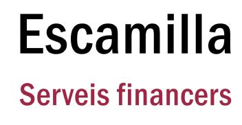 ESCAMILLA SERVEIS FINANCERS
