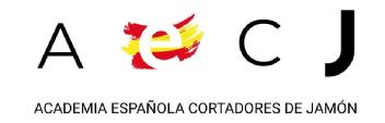 AECJ ACADEMIA ESPAÑOLA CORTADORES DE JAMON