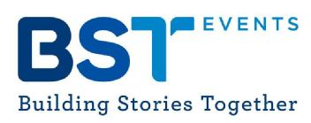 BST EVENTS BUILDING STORIES TOGETHER