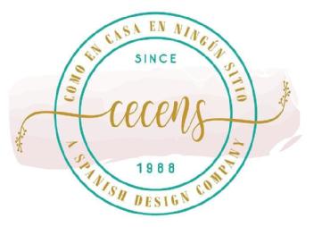 COMO EN CASA EN NINGÚN SITIO CECENS SINCE 1988 A SPANISH DESIGN COMPANY