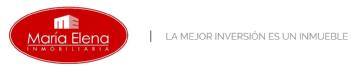 MARIA ELENA INMOBILIARIA LA MEJOR INVERSION ES UN INMUEBLE