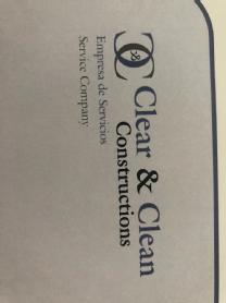 C&C CLEAR & CLEAN CONSTRUCTIONS EMPRESA DE SERVICIOS SERVICE COMPANY