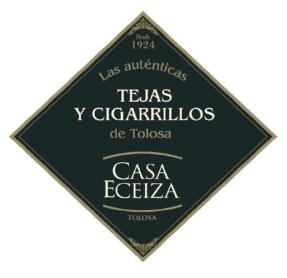 DESDE 1924 LAS AUTENTICAS TEJAS Y CIGARRILLOS DE TOLOSA CASA ECEIZA TOLOSA