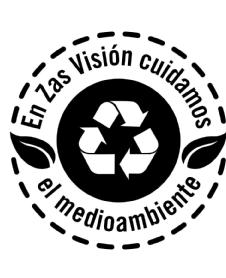 EN ZAS VISION CUIDAMOS EL MEDIOAMBIENTE