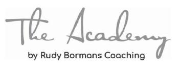THE ACADEMY BY RUDY BORMANS COACHING