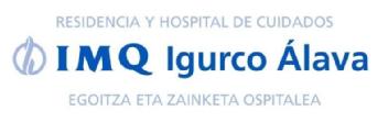 RESIDENCIA Y HOSPITAL DE CUIDADOS IMQ IGURCO ÁLAVA EGOITZA ETA ZAINKETA OSPITALEA