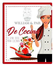 WILLIAM & PAB DE COCINA EL VINO IDEAL PARA COCINAR