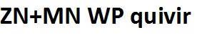 ZN+MN WP quivir