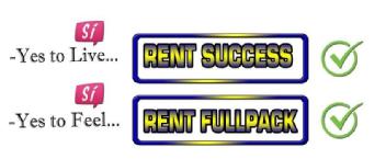 Yes to Live ... SI RENT SUCCESS, Yes to Feel ... SI RENT FULLPACK