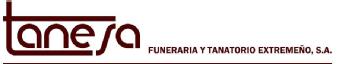 TANESA FUNERARIA Y TANATORIO EXTREMEÑO, S.A