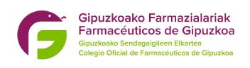 GIPUZKOAKO FARMAZIALARIAK - FARMACÉUTICOS DE GIPUZKOA -GIPUZKOAKO SENDAGAIGILEEN ELKARTEA - COLEGIO OFICIAL DE FARMACEUTICOS DE GIPUZKOA -
