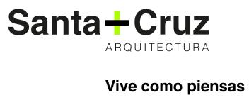 SANTA-CRUZ ARQUITECTURA VIVE COMO PIENSAS