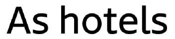 AS HOTELS