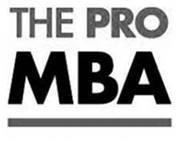 THE PRO MBA