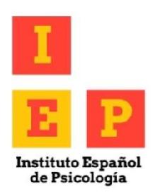 I E P INSTITUTO ESPAÑOL DE PSICOLOGÍA
