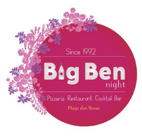 SINCE 1992 BIG BEN NIGHT PIZZERIA RESTAURANT COCKTAIL BAR PLAYA D'EN BOSSA