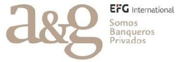 A&G EFG INTERNATIONAL SOMOS BANQUEROS PRIVADOS