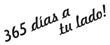 365 días a tu lado!