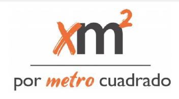 XM2 por metro cuadrado