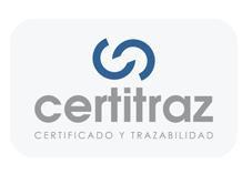 CERTITRAZ CERTIFICADO Y TRAZABILIDAD