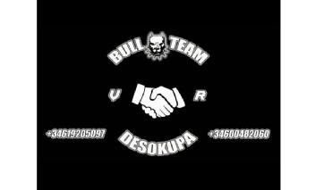 BULL TEAM DESOKUPA V R +34619205097 +34600482060