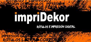 IMPRIDEKOR ROTULOS E IMPRESIÓN DIGITAL